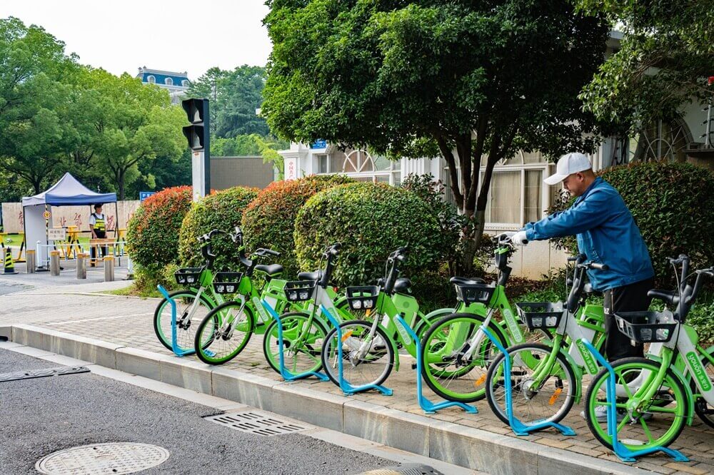 永安行“靜音護航”高考出行 永安行“靜音護航”高考出行
